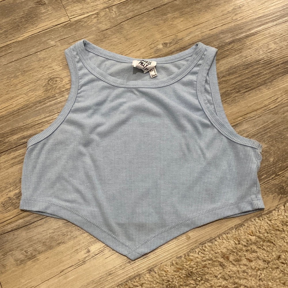 Light blue Princess Polly tank top
